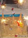 Sandcastle Cake