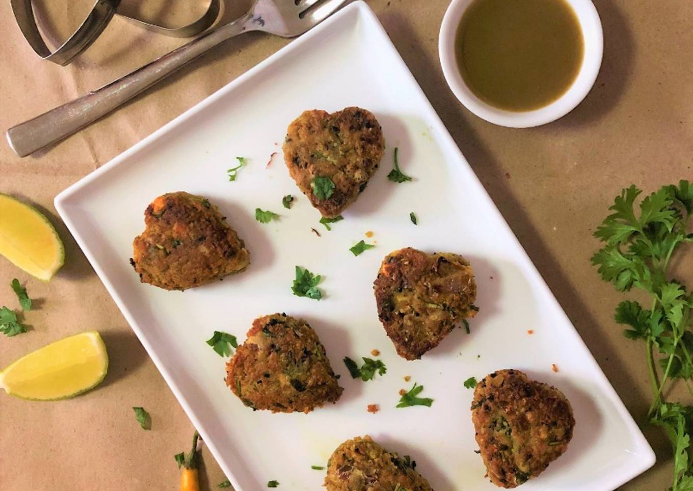 Soya Paneer Cutlet / Tikki / Patty