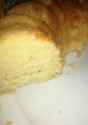 Una foto de Budín de limón