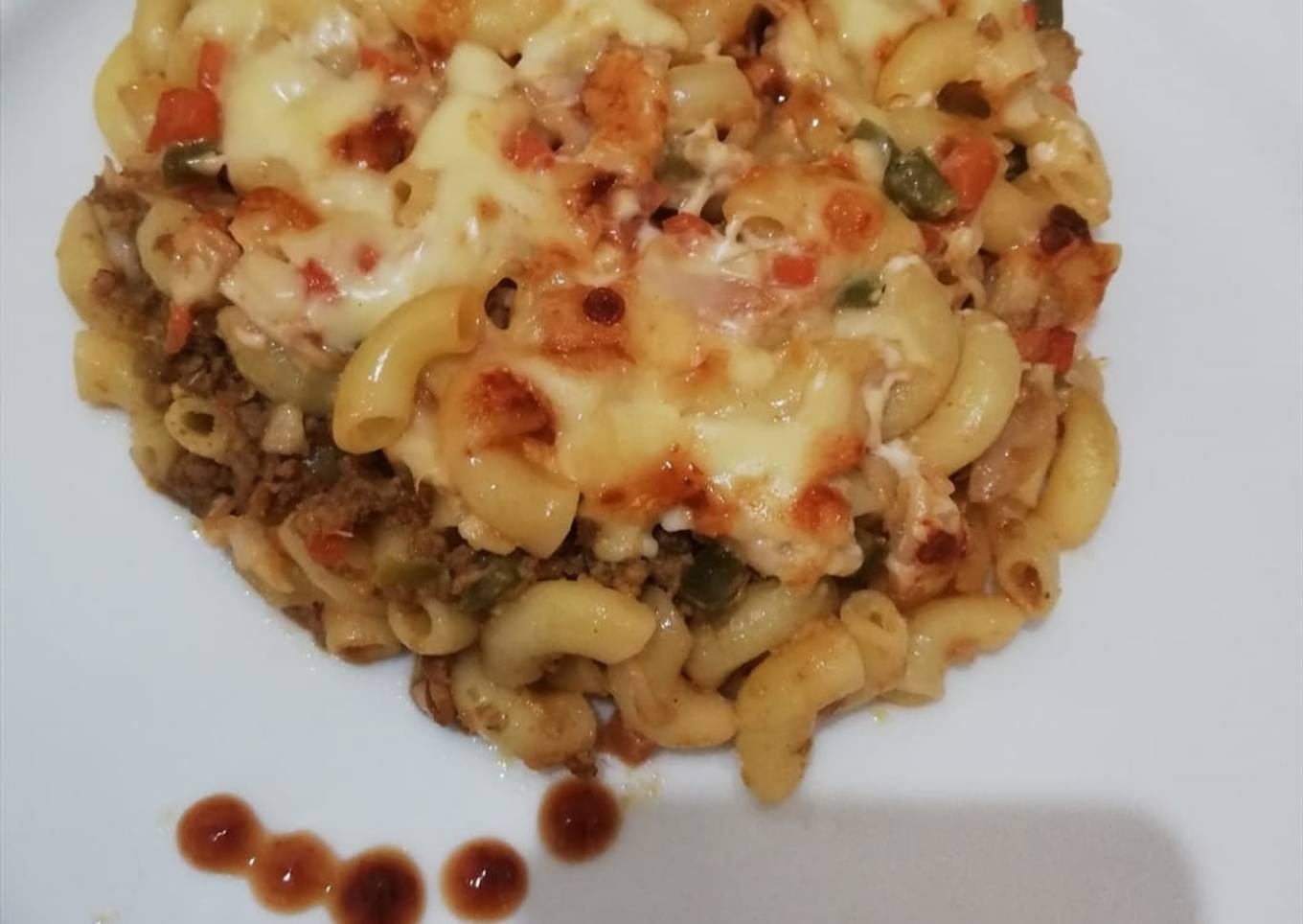 Baked macaroni