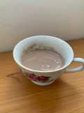 Simple breakfast / choco oat peanut with banana