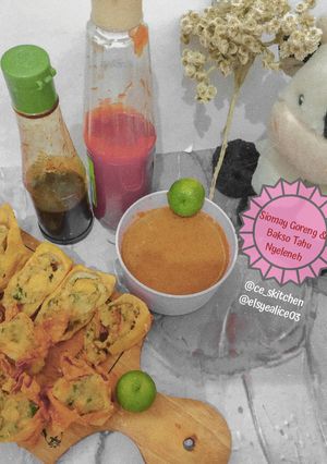 Foto resep Siomay Goreng & Bakso Tahu Nyeleneh