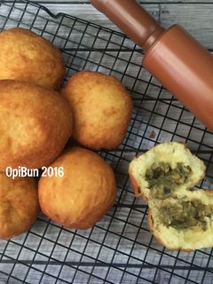 Foto resep Untuk-untuk (Roti Goreng) Kacang Hijau