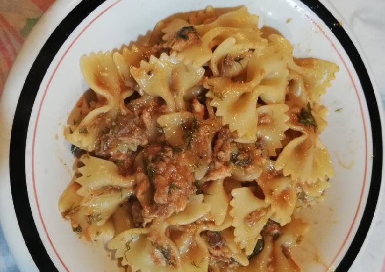 Farfalle sarde e finocchietto
