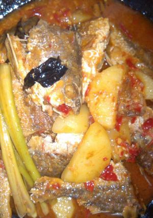 Foto resep Kakap putih bumbu balado rendang padang