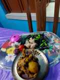আলু দিয়ে দেশী মুরগীর ঝোল(aloo diye deshi murgir jhol recipe in Bengali)