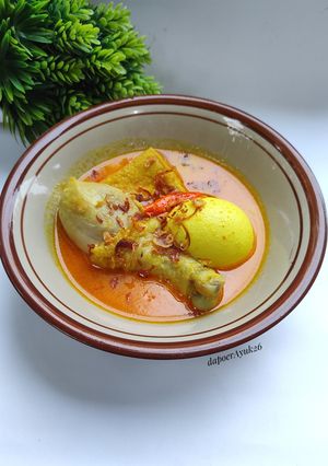 Foto resep Kare Ayam Tahu Telor