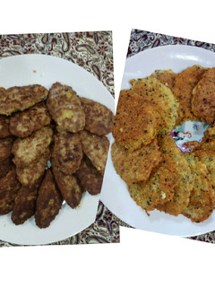 عکسی از دستور کوکو لوبیا چشم بلبلی