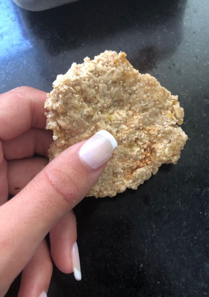Una foto de Galletas de avena súper sanas y light! Sin harina, ni huevo. Fáciles!!