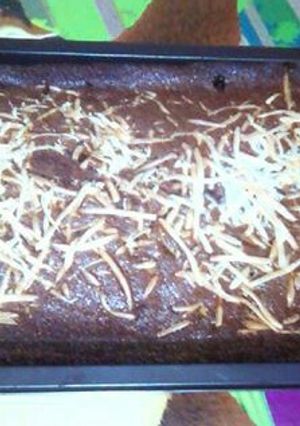 Foto resep Brownies panggang tabur keju