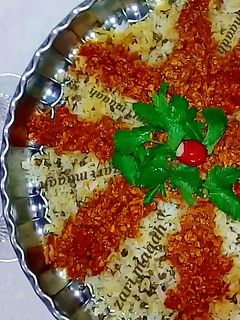عکسی از دستور عدس پلو جان