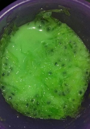 Foto resep Es kodok hijau