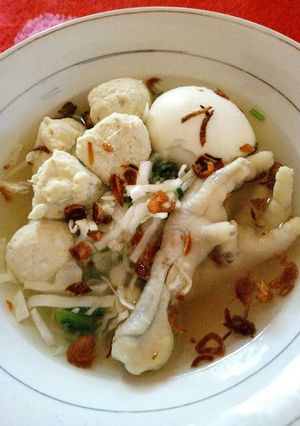 Foto resep Bakso ayam demb (Diet Enak Menyenangkan Bahagia) mamaiyas