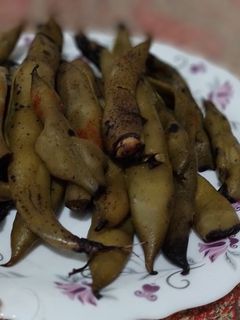 عکسی از دستور باقالی(باقلا)پخته نوبرانه