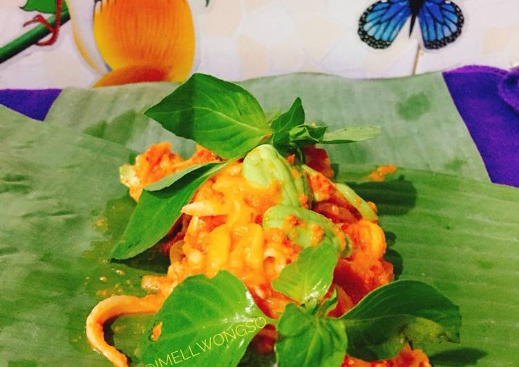 Resep Pepes ikan sambal pencit, Lezat Sekali