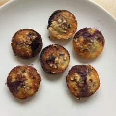 A picture of Mini breakfast muffins, only 3 ingredients & no flour!!.