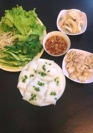 Hình của món Bánh Hỏi Thịt Heo.