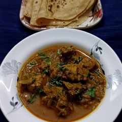 A picture of Chicken korma.