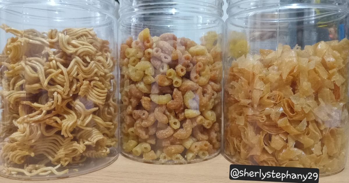 Makaroni, Kulit Lumpia, Mie Goreng Cemal Cemil Hemat, Enak, praktis dan Mudah