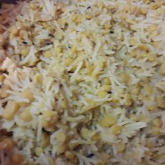A picture of Chana Dal Pulao.