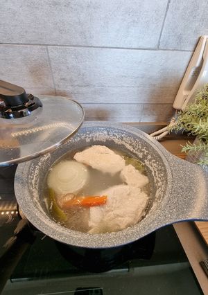 Una foto de Sopa de Pollo