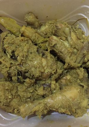 Foto resep Ayam ungkep lengkuas