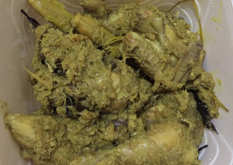Resep Ayam ungkep lengkuas - Resep Enak Indonesia