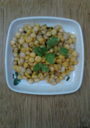 Hình của món Bắp xào.