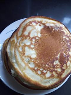 A picture of Fluffy pancakes.