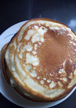 A picture of Fluffy pancakes.