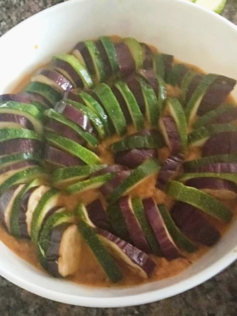 Easy Steps to Make Recipes Eggplant and courgette Ratatouille #one recipe one trer the Awesome  Tasty.