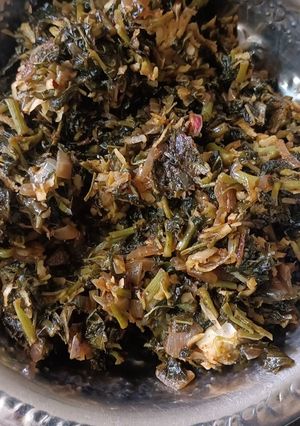 தண்டன் கீரை பொரியல்(keerai poriyal recipe in tamil) செய்முறை முக்கிய புகைப்படம்
