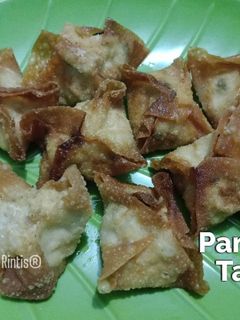 Foto resep Pangsit Tahu Goreng