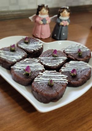 عکسی از دستور حلوای کاکائویی