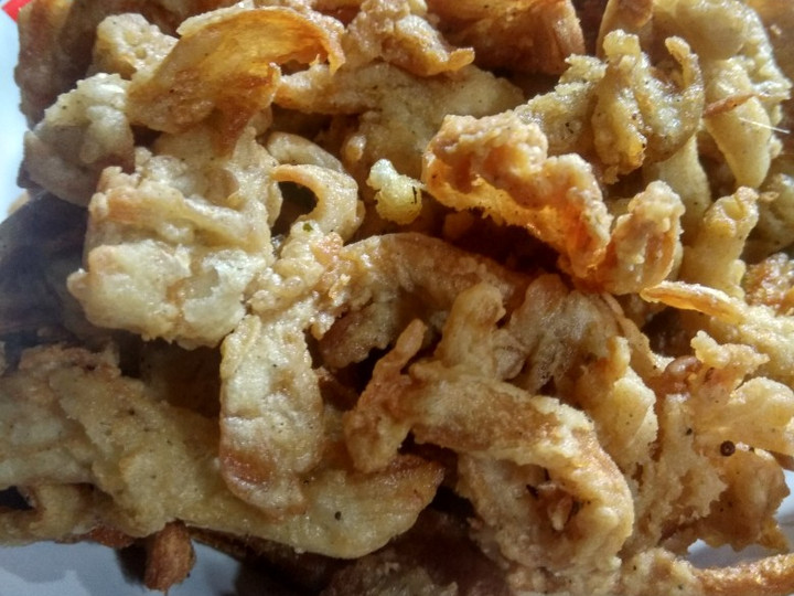 Cara Gampang Menyiapkan Jamur Tiram Crispy Anti Gagal