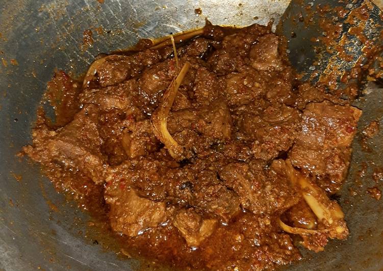 Rendang Sapi ala anak kost ð
