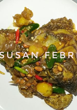 Foto resep Kepala Ikan gurame saus tauco