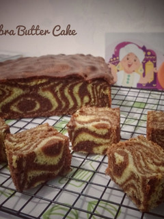 Foto resep Zebra Butter Cake
