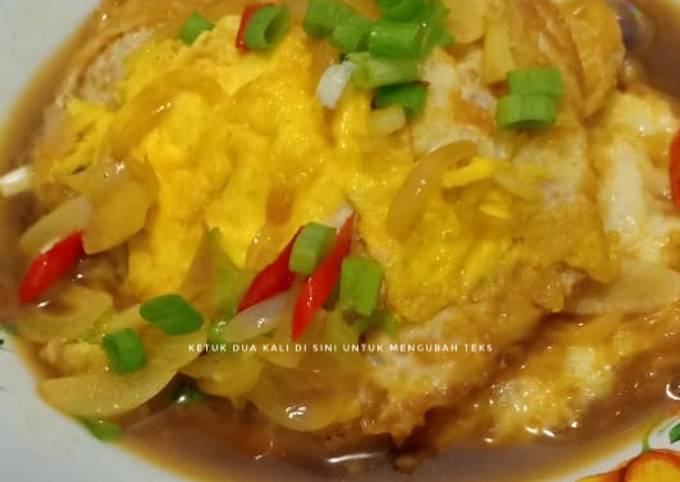 Telur ceplok kuah kecap