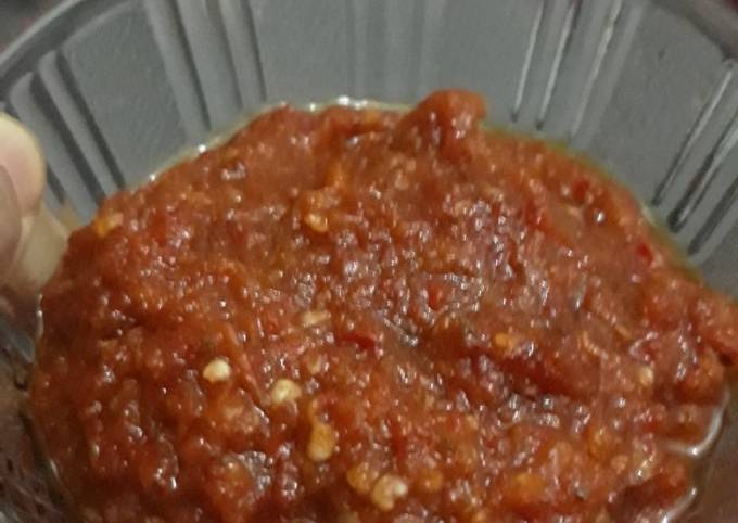 Sambal untuk ayam bakar