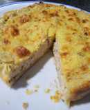 Tarta de atún y queso crema