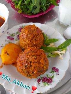 عکسی از دستور کوفته تبریزی