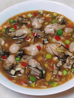 蚵仔.豆瓣.蒜蓉.鮮蚵  家常菜 的食譜成品照片