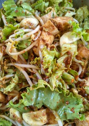 Foto resep Tahu goreng selada