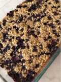 Crumble de Pera e Mirtilos