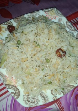A picture of Simple Chinese rice.