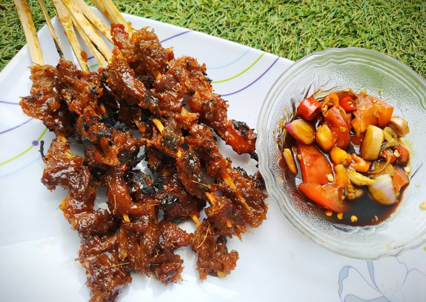 Sate maranggi empuk dan gurih