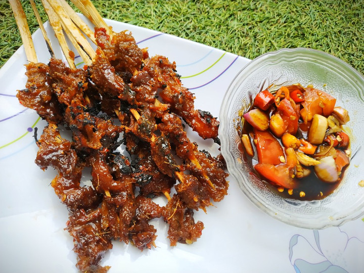 Resep Sate maranggi empuk dan gurih yang Lezat