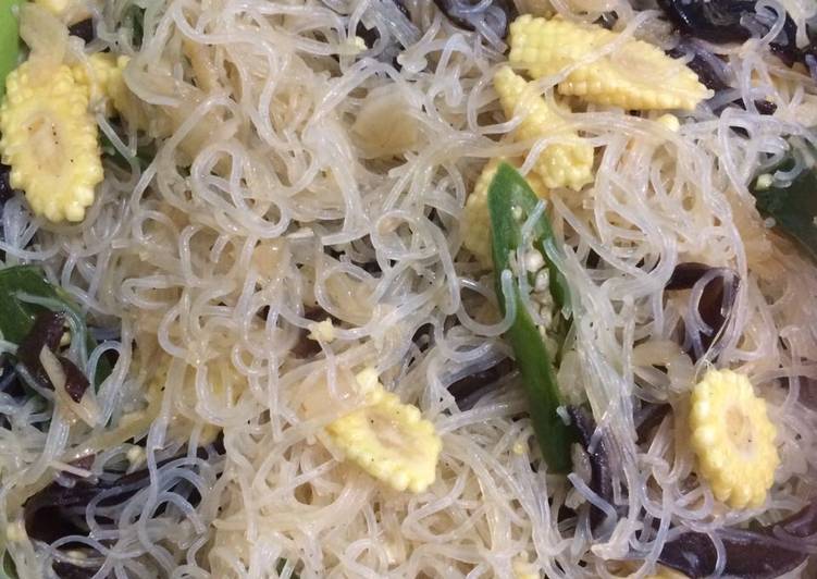 Cara Gampang Membuat Mie Jamur cabe ijo, Menggugah Selera