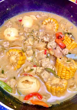Foto resep Lodeh Kikil, Labu Siam, Tempe | Sayur Godog Khas Betawi 🥘